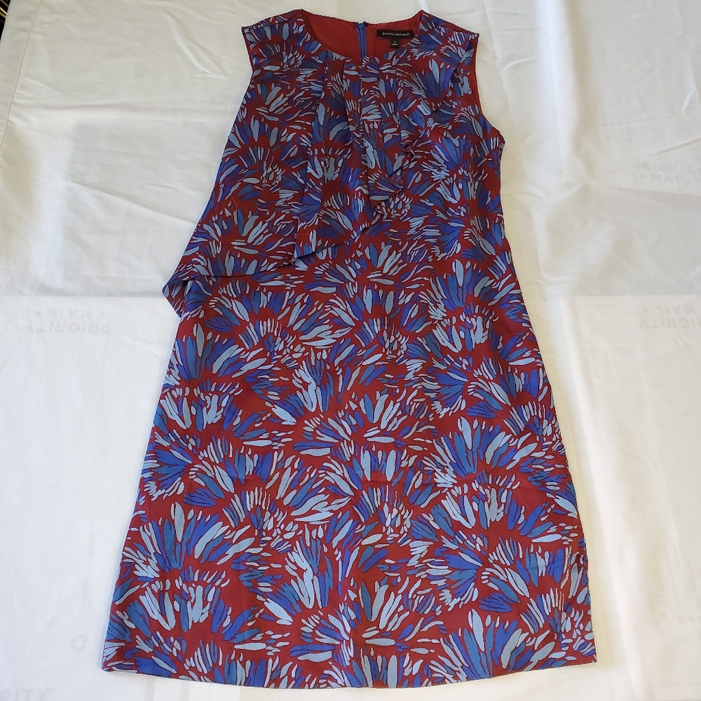 Banana Republic Ruffled Front Dress 2
